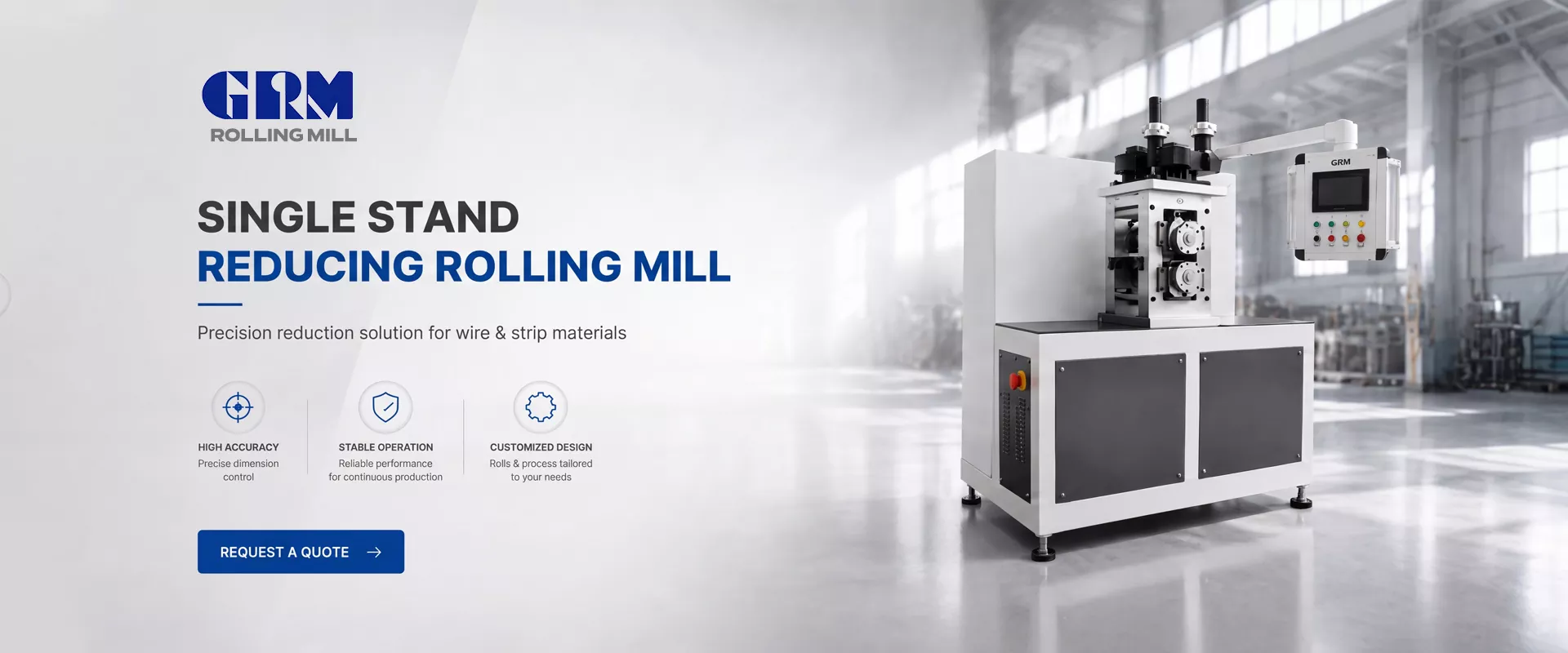 China Flat Wire Rolling Mills ထုတ်လုပ်သူ China Flat Wire Rolling Mills ထုတ်လုပ်သူ